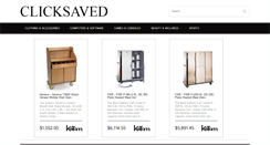 Desktop Screenshot of clicksaved.com